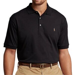 Polo Ralph Lauren collared polo classic fit preppy country club black Men’s XXL